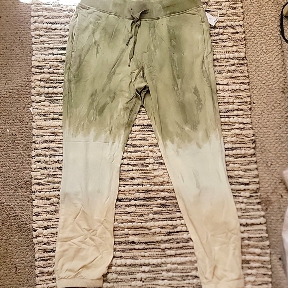 YFB Green Tie Dye‎ Joggers Size Large